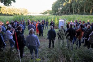 Besuch des landwirtschaftlichen Versuchsfeldes – Nachhaltige Landwirtschaft in Grundwasserschutzgebieten